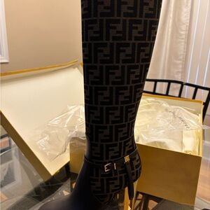 Fendi Delfina High Heeled Boots